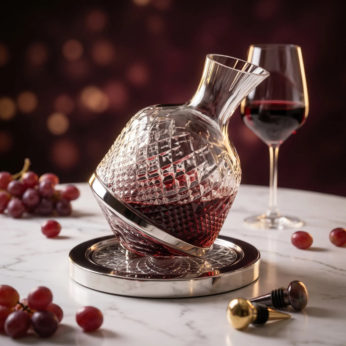 WineSpinner™ Luxury Rotating Decanter