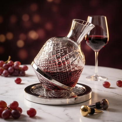 WineSpinner™ Luxury Rotating Decanter